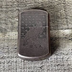 USA Bald Eagle Stars/Stripes Etched Logo KGM Silver For Parts